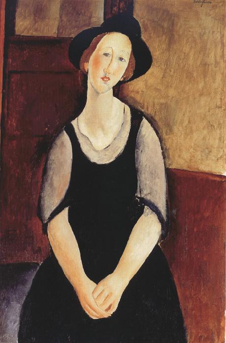 Amedeo Modigliani Portrait of Thora Klinckowstrom (mk39) oil painting image